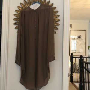Aritzia T. Babaton Silk Dress/Tunic